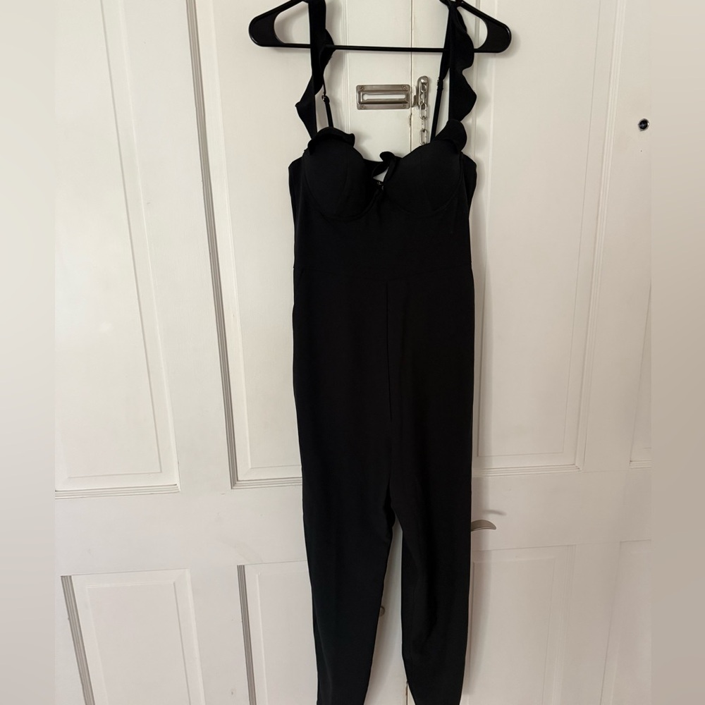 Corset Black Jumpsuit